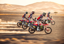 Honda CRF450 Rally: la moto de HRC que compite en el Rally Dakar 2026